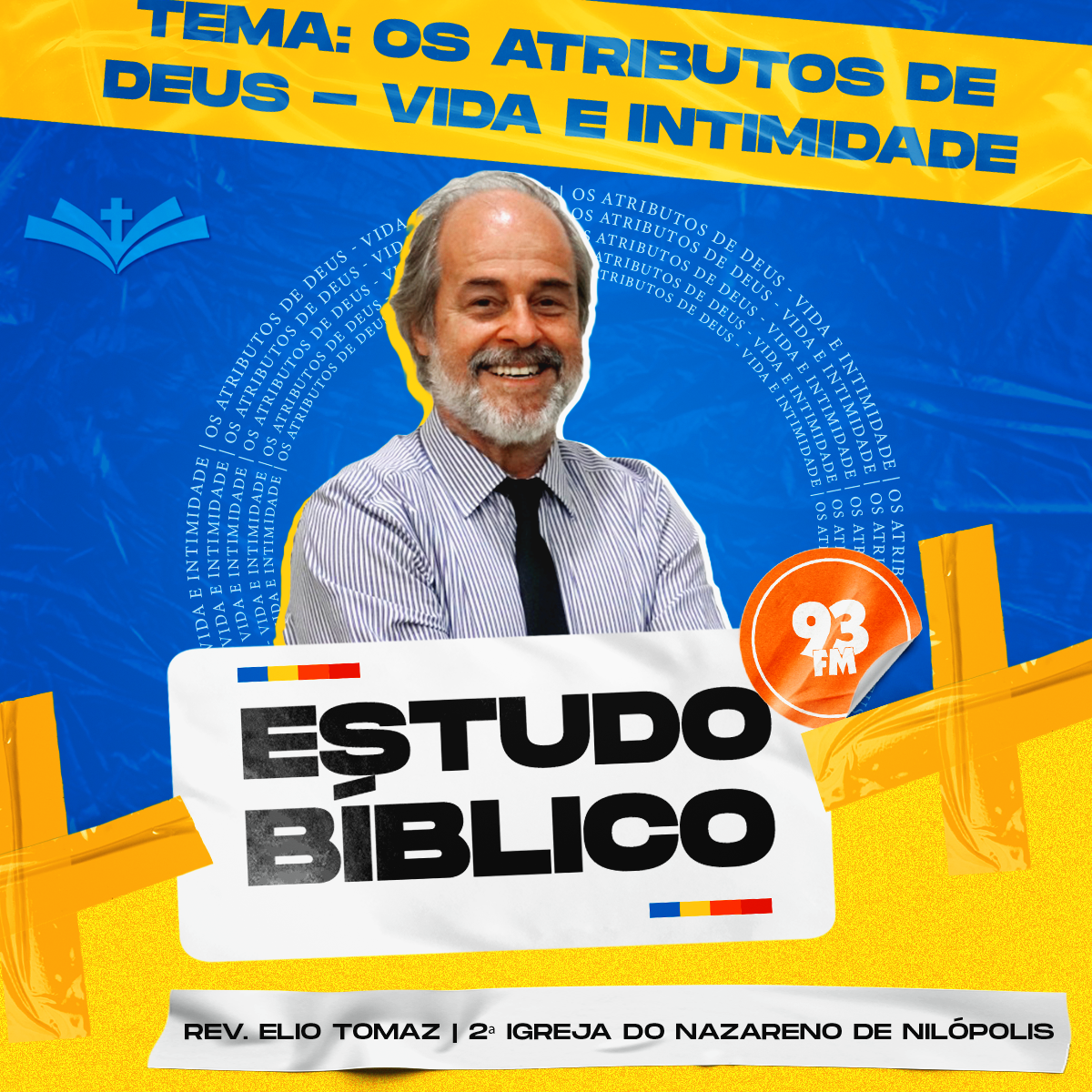 Estudo 93 – Reverendo Elio Tomaz – #70